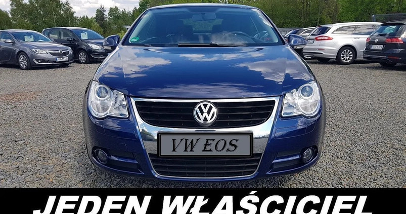 volkswagen eos Volkswagen Eos cena 19900 przebieg: 194000, rok produkcji 2007 z Giżycko